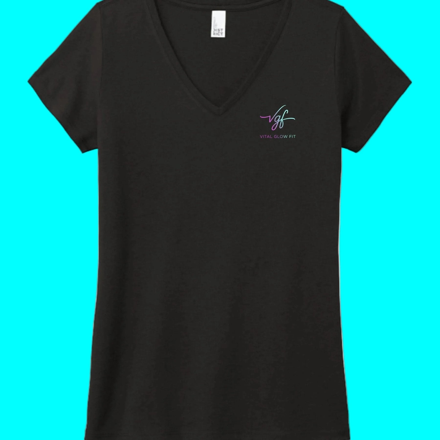VGF Women's Perfect Tri V - Neck Tee - Vital glow fit