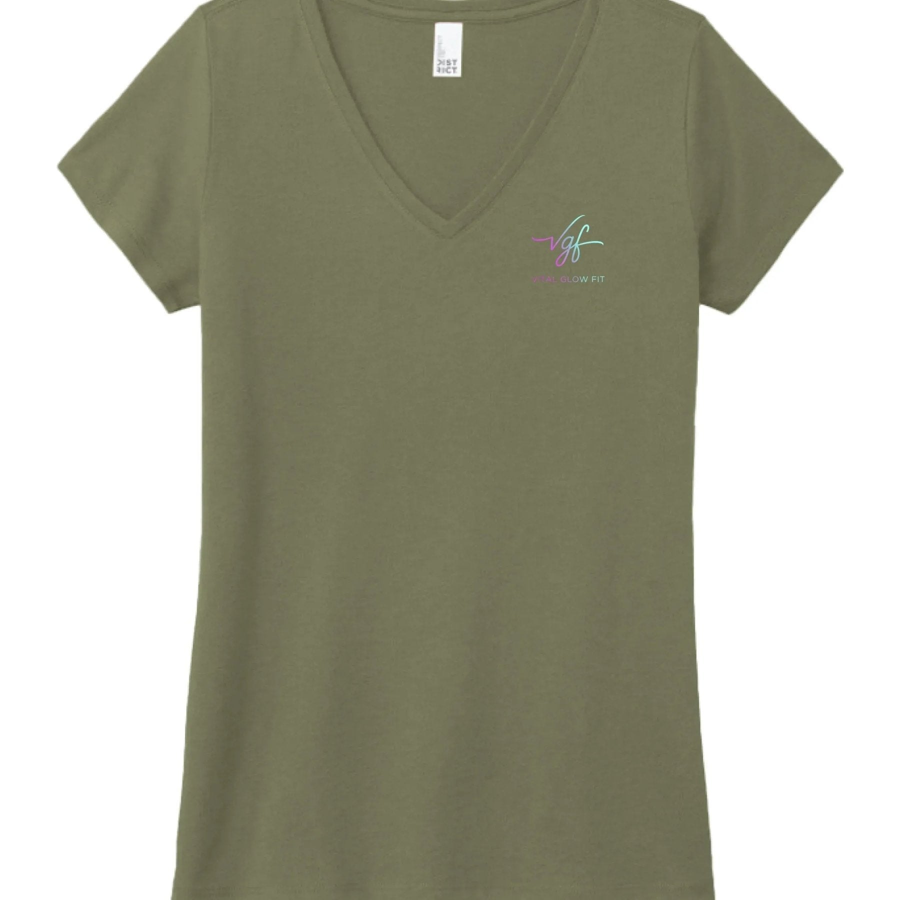 VGF Women's Perfect Tri V - Neck Tee - Vital glow fit