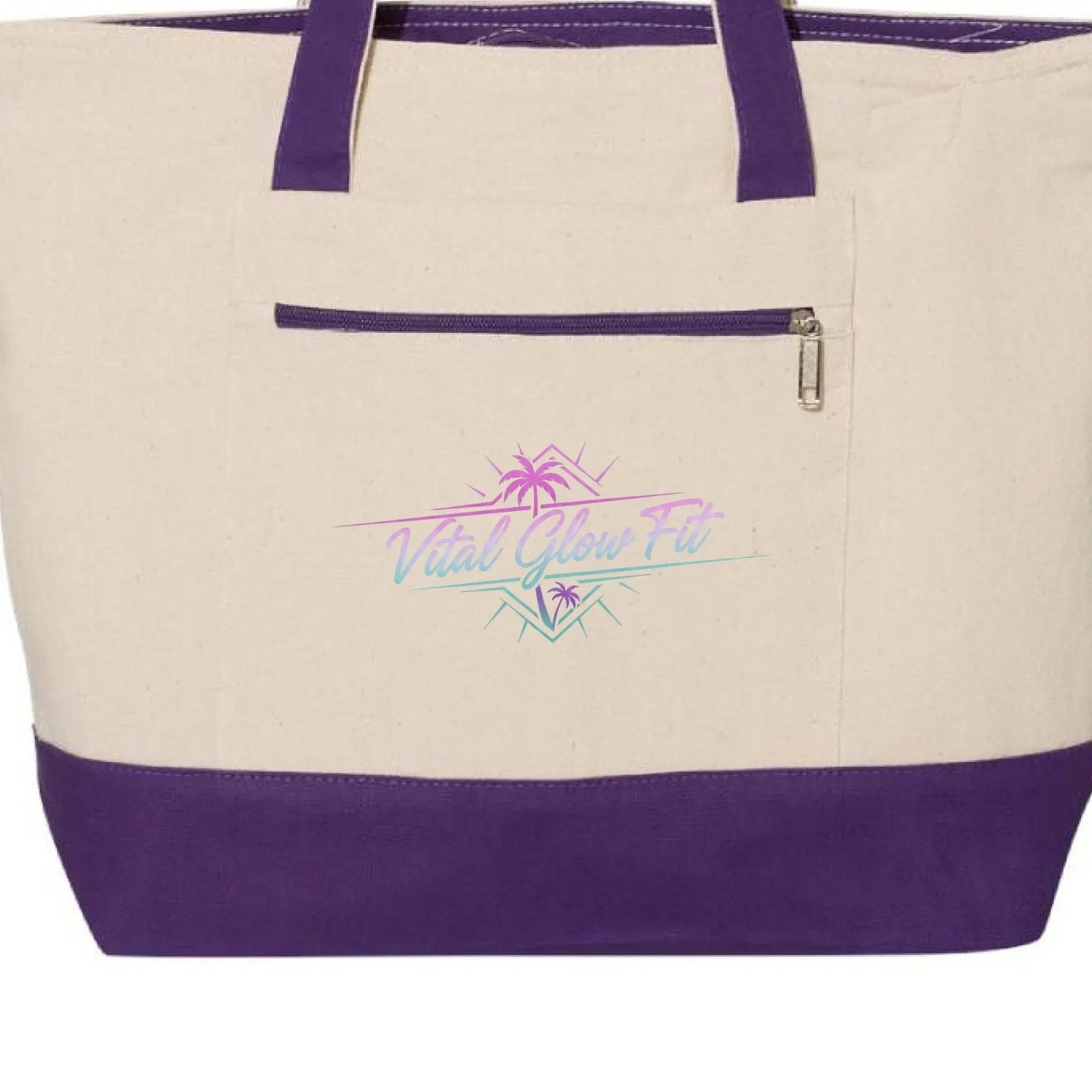 VGF Canvas Tote Bag - Vital glow fit