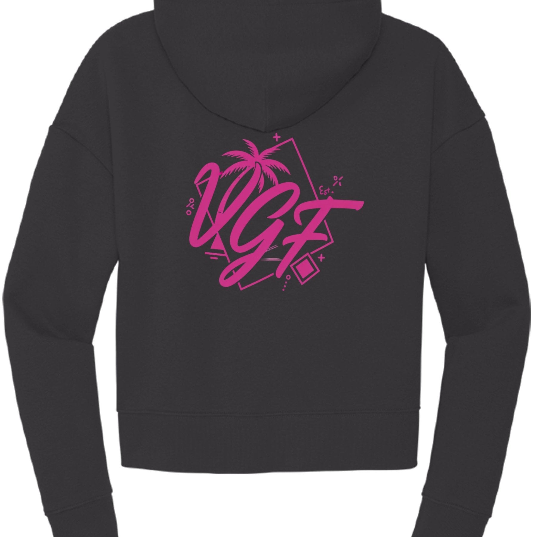 Vgf pro hoodie crop top - Vital glow fit
