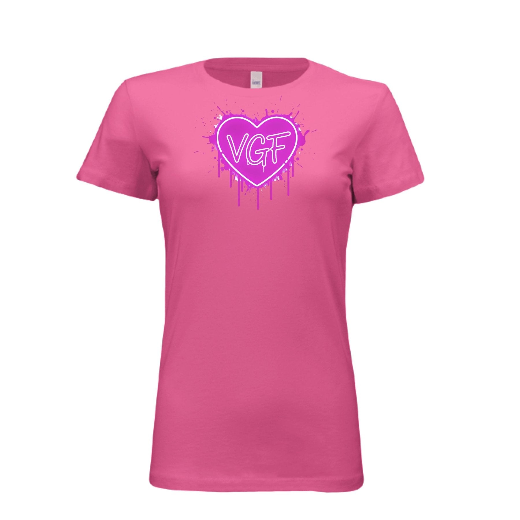 Vgf Ladies' 100% Cotton Comfy Fit T-Shirt - Vital glow fit