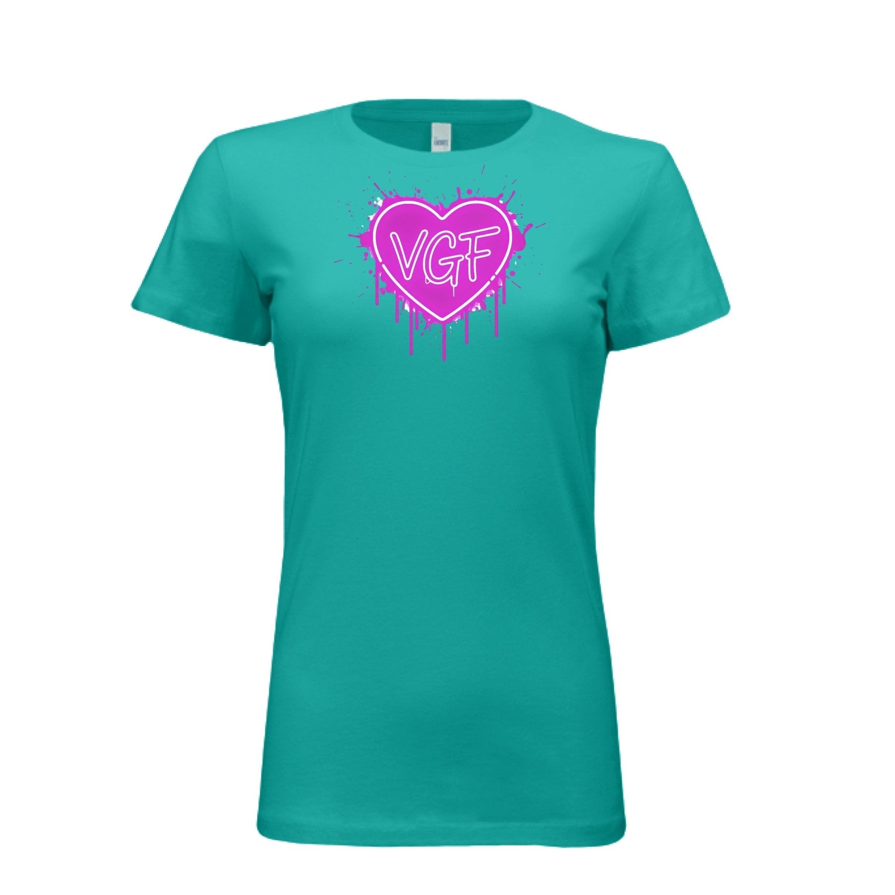 Vgf Ladies' 100% Cotton Comfy Fit T-Shirt - Vital glow fit