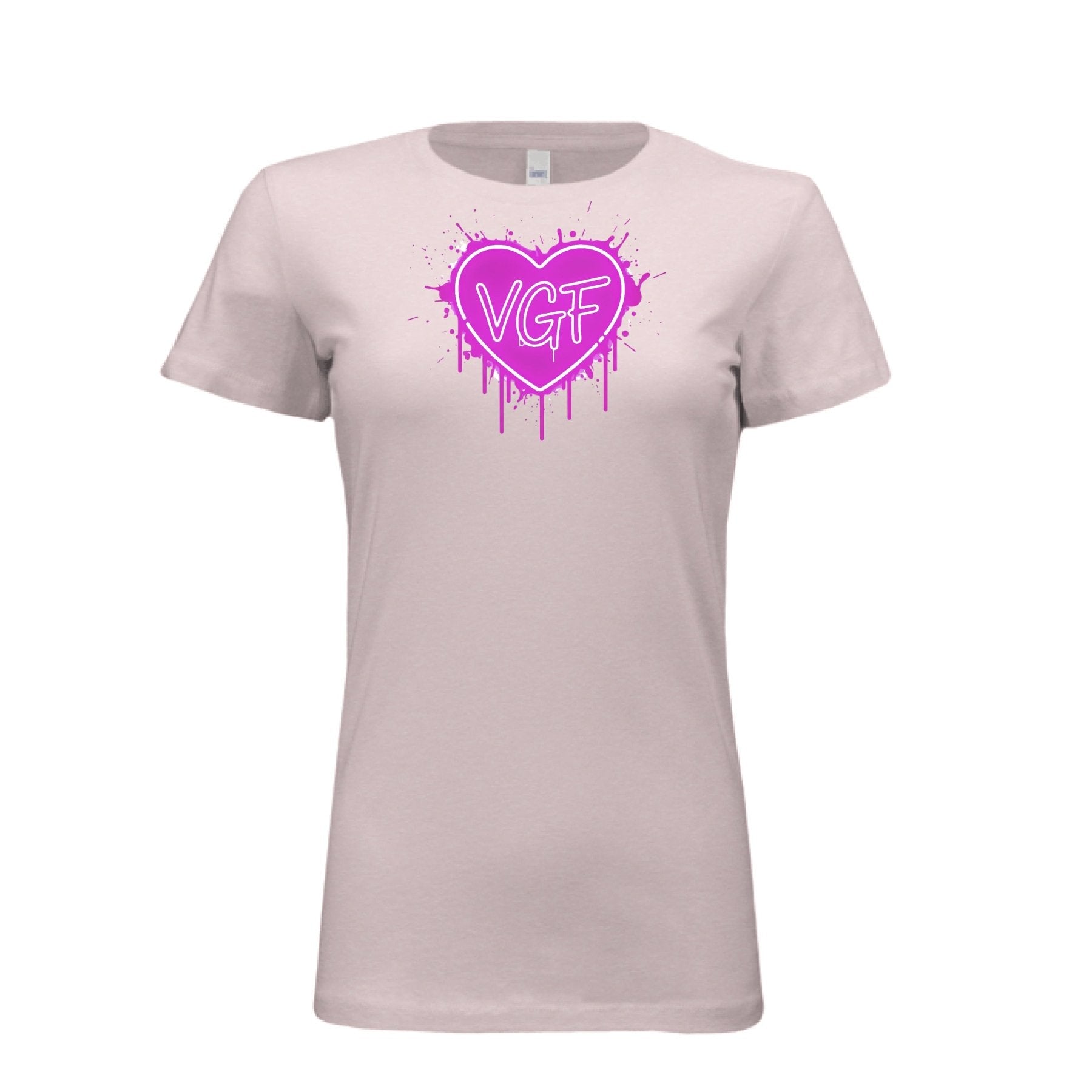 Vgf Ladies' 100% Cotton Comfy Fit T-Shirt - Vital glow fit