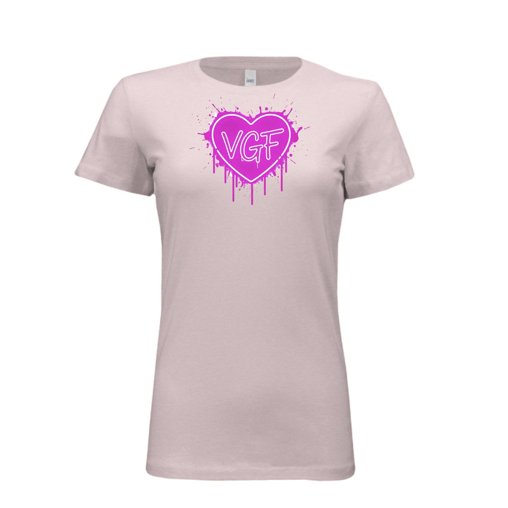Vgf Ladies' 100% Cotton Comfy Fit T-Shirt - Vital glow fit
