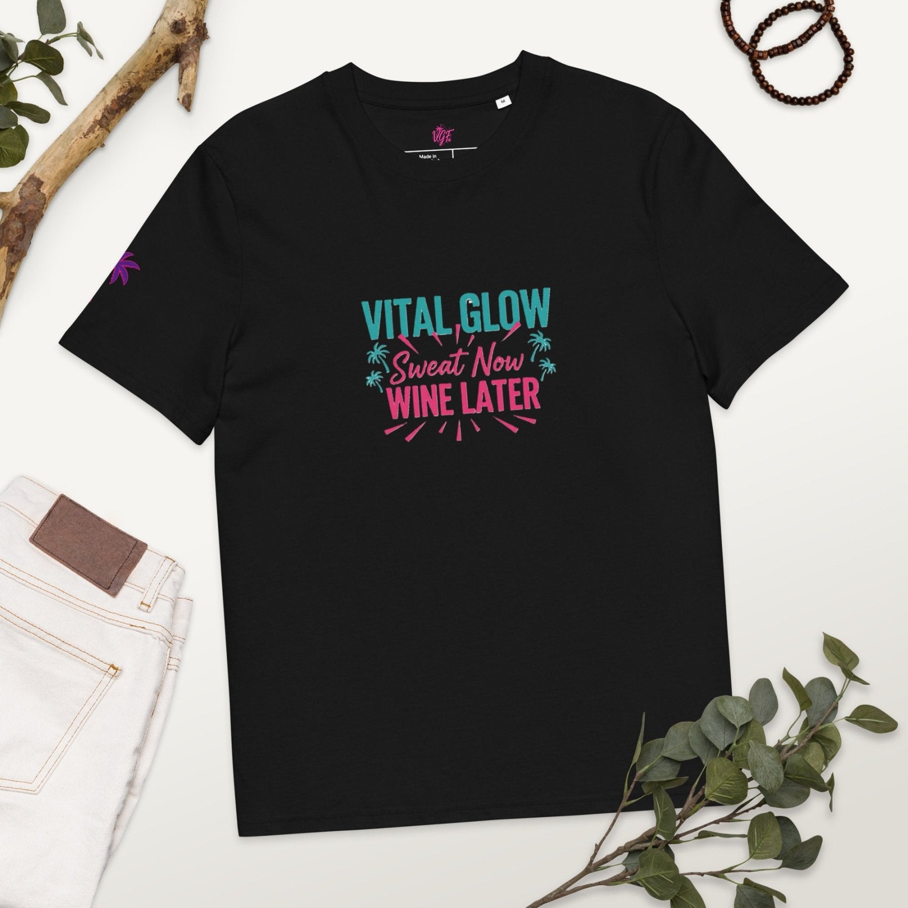VGF organic cotton t-shirt - Vital glow fit