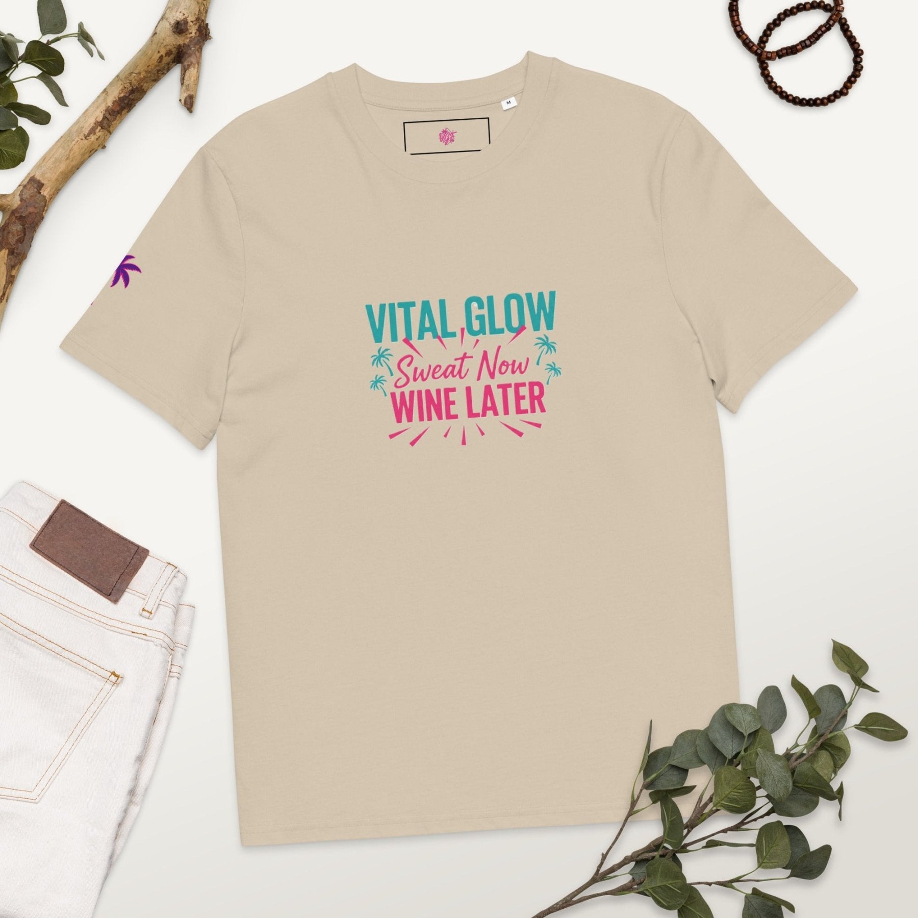 VGF organic cotton t-shirt - Vital glow fit