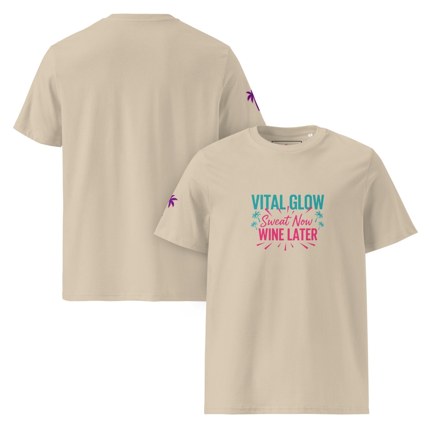 VGF organic cotton t-shirt - Vital glow fit