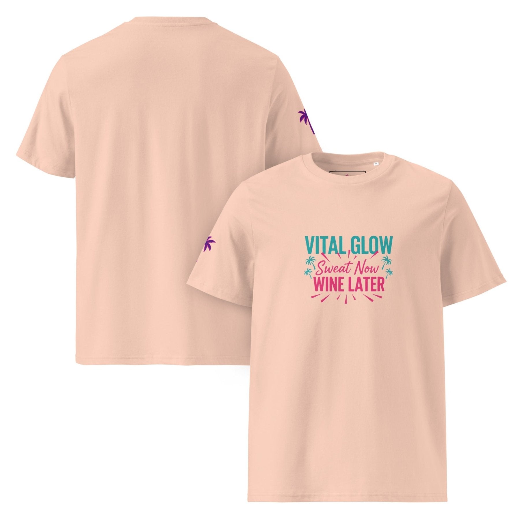 VGF organic cotton t-shirt - Vital glow fit
