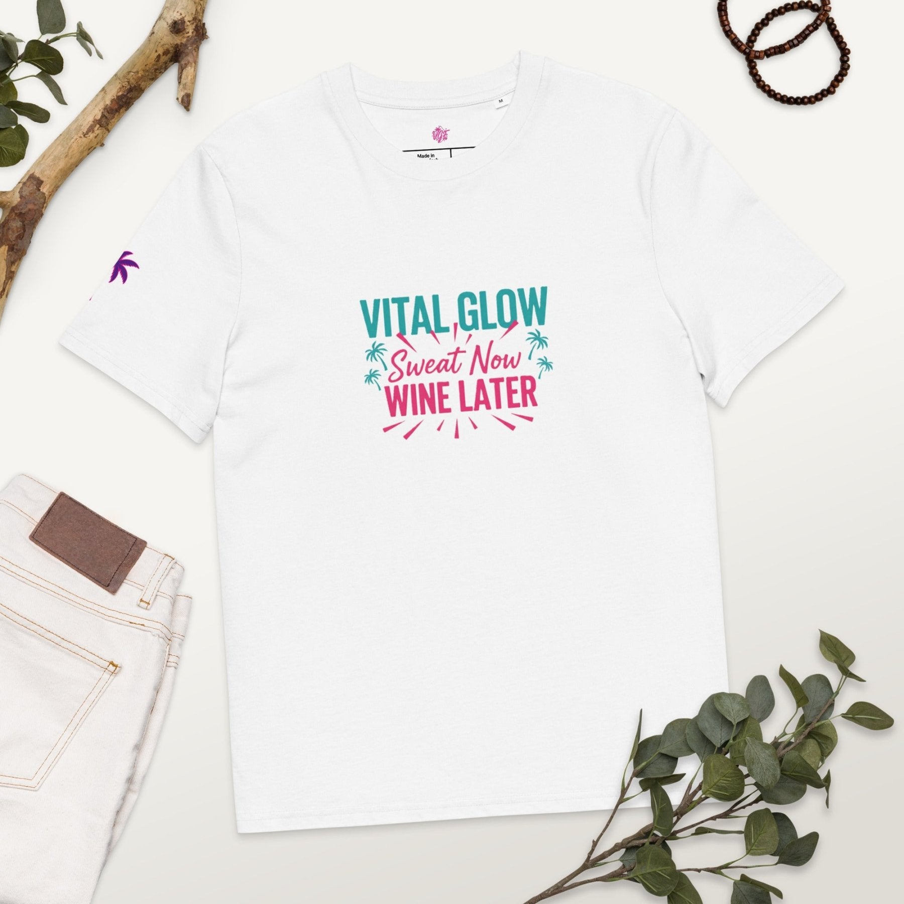 VGF organic cotton t-shirt - Vital glow fit