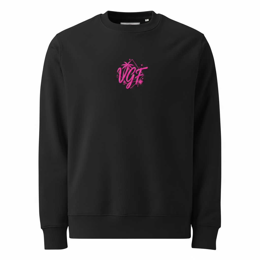 VGF Black Crewneck Sweatshirt