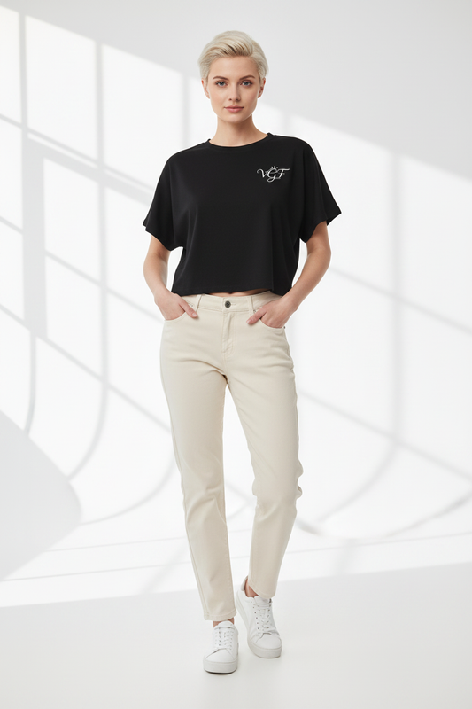 VGF Cropped Dolman Lifestyle Shot