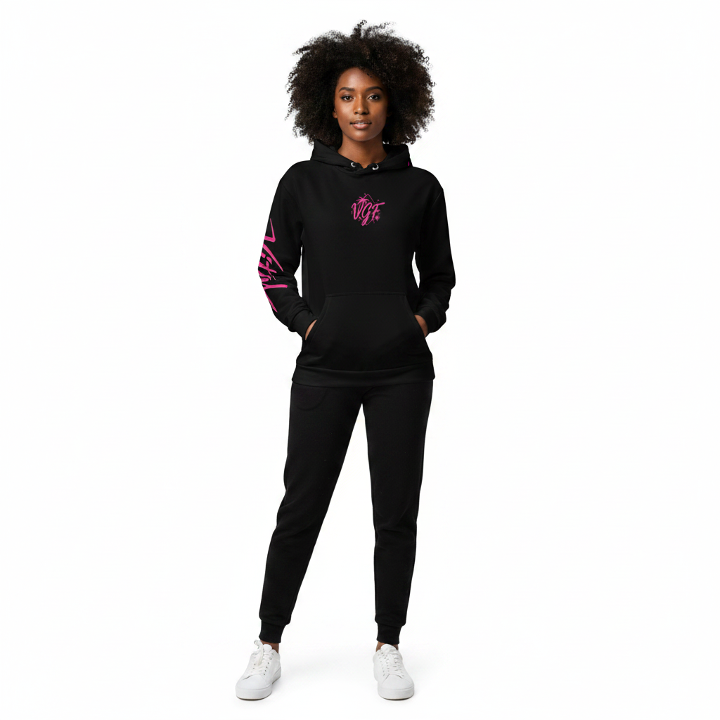 VGF Hoodie - Front White BG