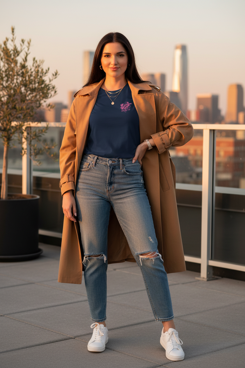 VGF Navy T-Shirt Editorial