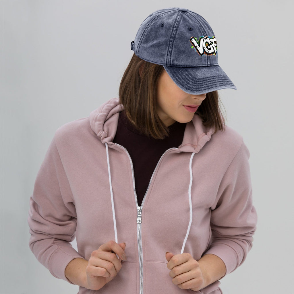 VGF Graffiti Cotton Twill Cap - Vital glow fit