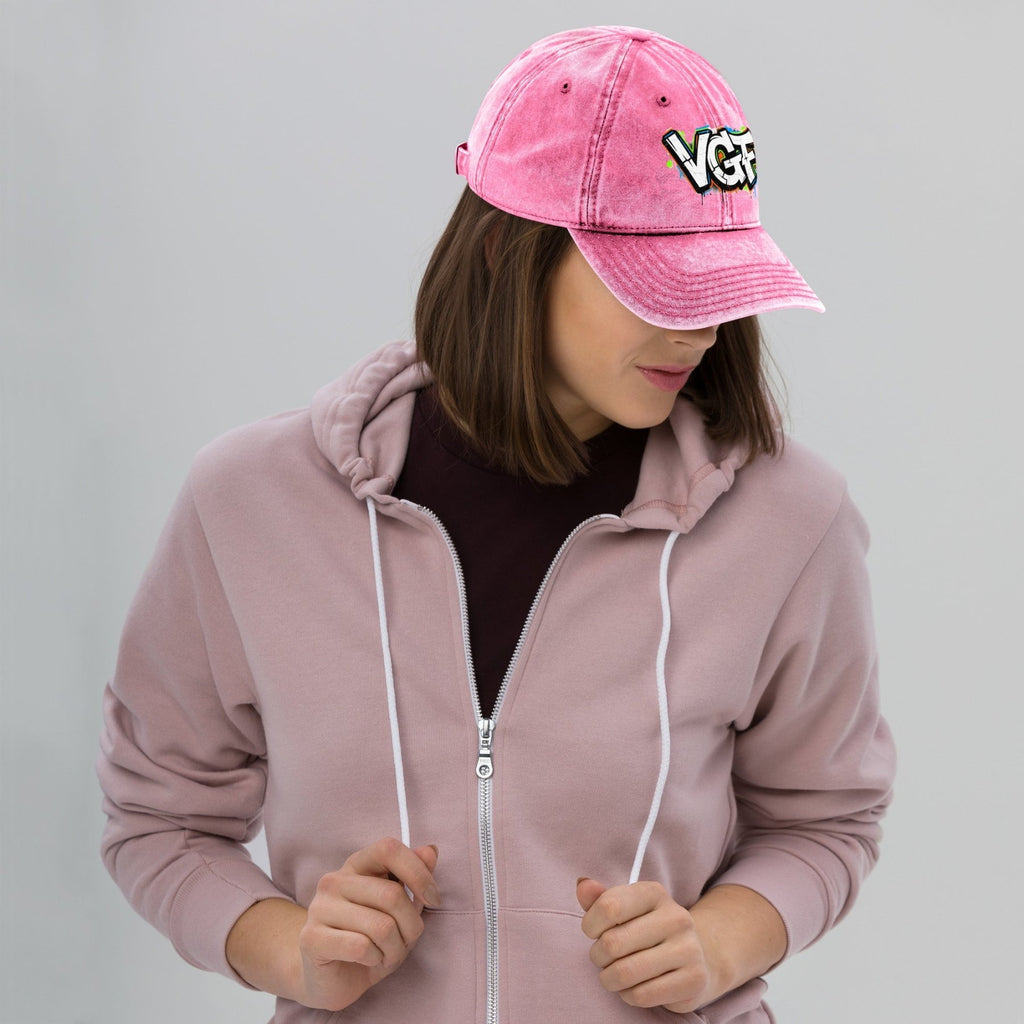 VGF Graffiti Cotton Twill Cap - Vital glow fit