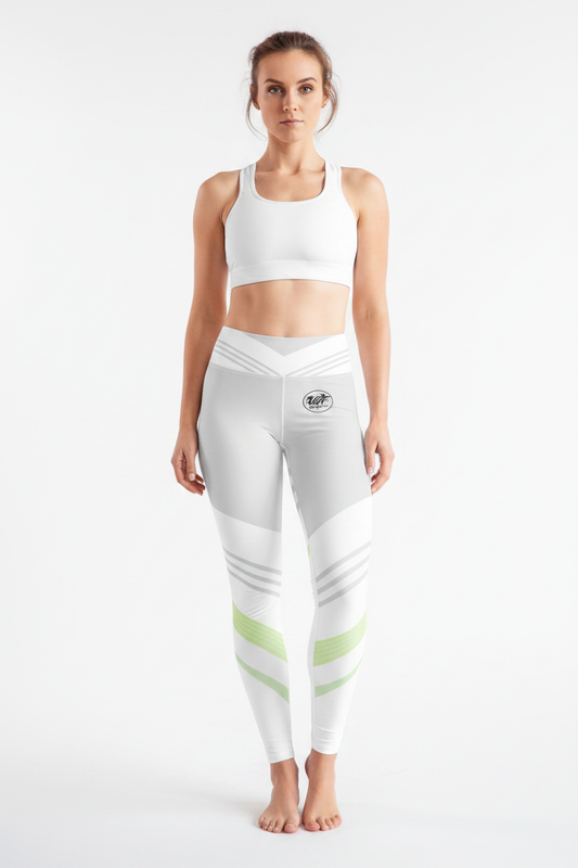 White leggings studio front