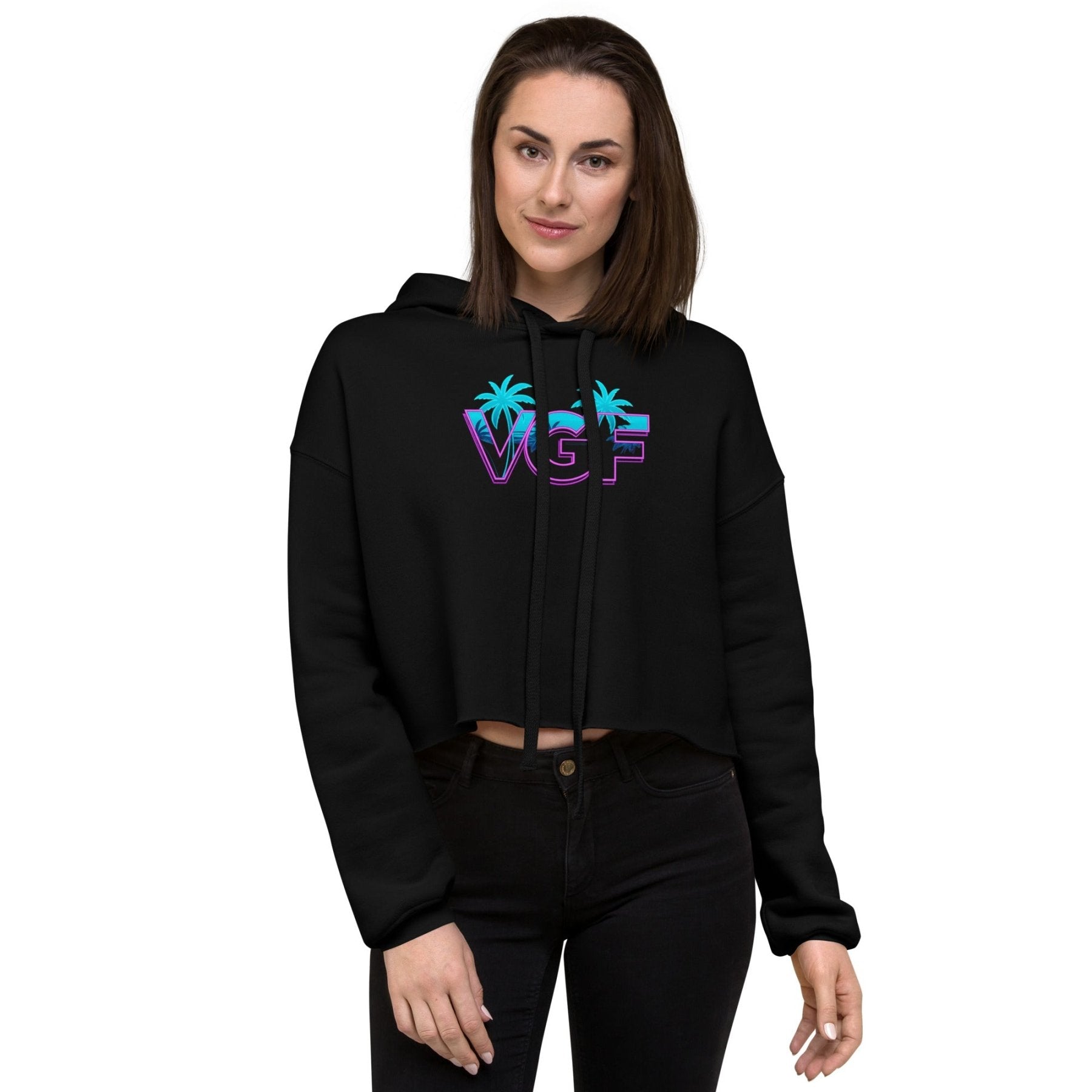 Vital Glow Crop Hoodie - Vital glow fit