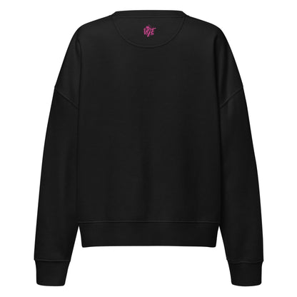 VGF Women’s organic crew neck sweatshirt - Vital glow fit