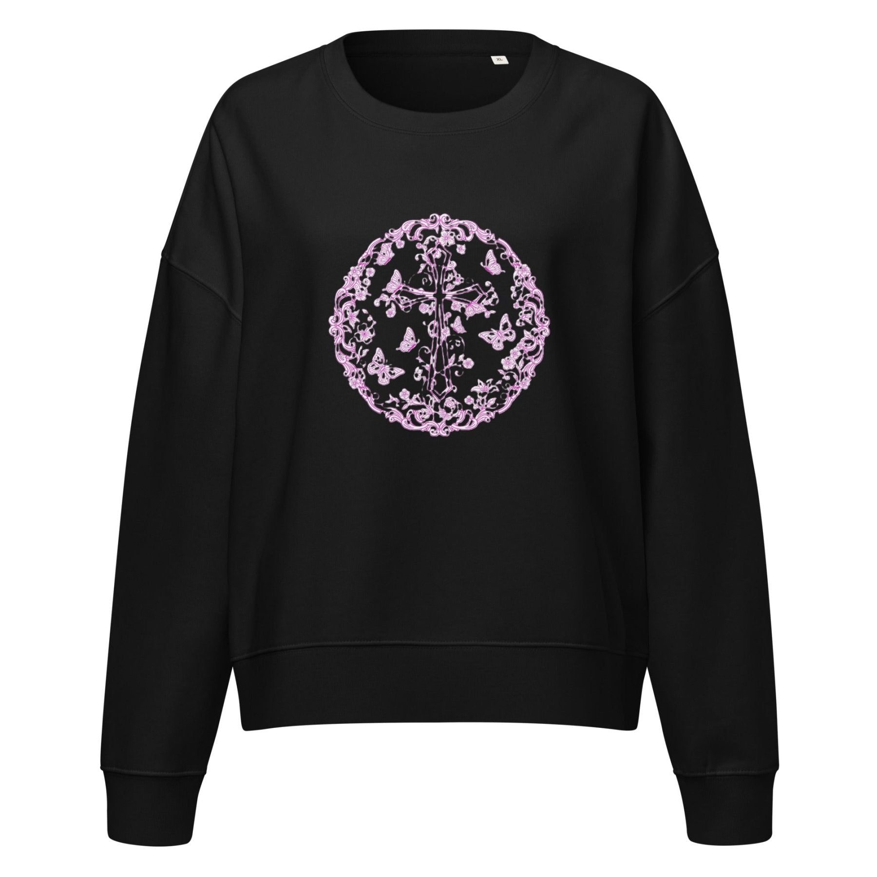 VGF Secret Women’s organic crew neck sweatshirt - Vital glow fit