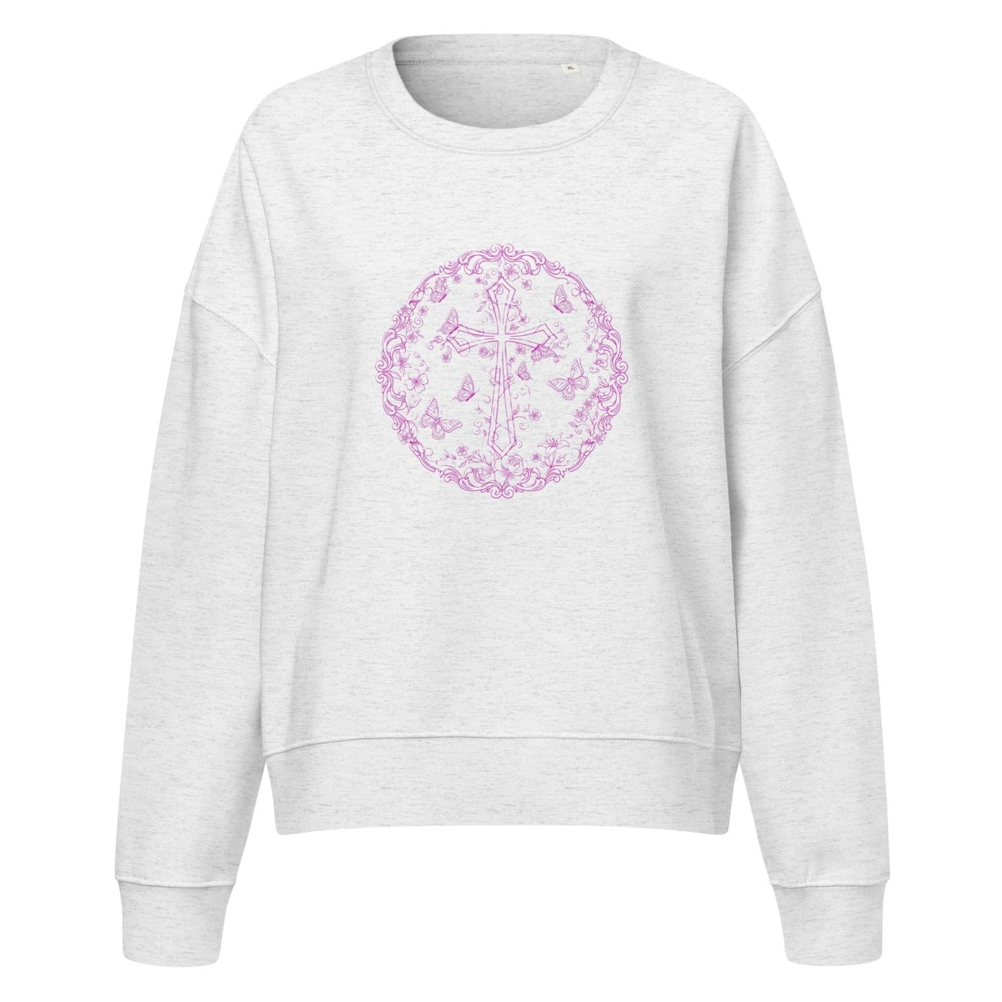 VGF Secret Women’s organic crew neck sweatshirt - Vital glow fit