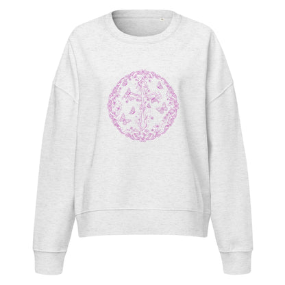 VGF Secret Women’s organic crew neck sweatshirt - Vital glow fit