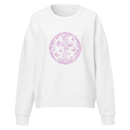 VGF Secret Women’s organic crew neck sweatshirt - Vital glow fit