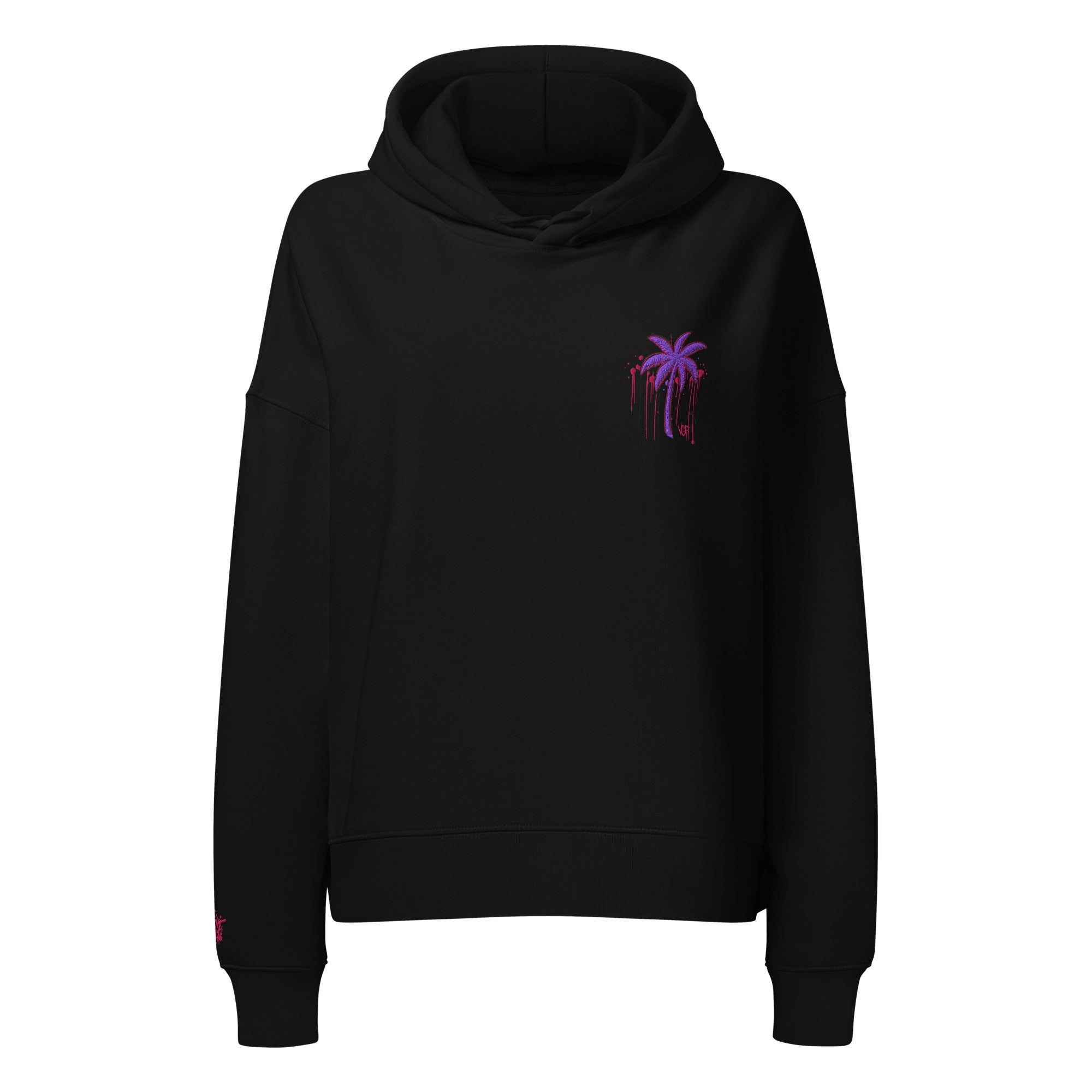 VGF Divine Embroidered Women’s organic hoodie - Vital glow fit