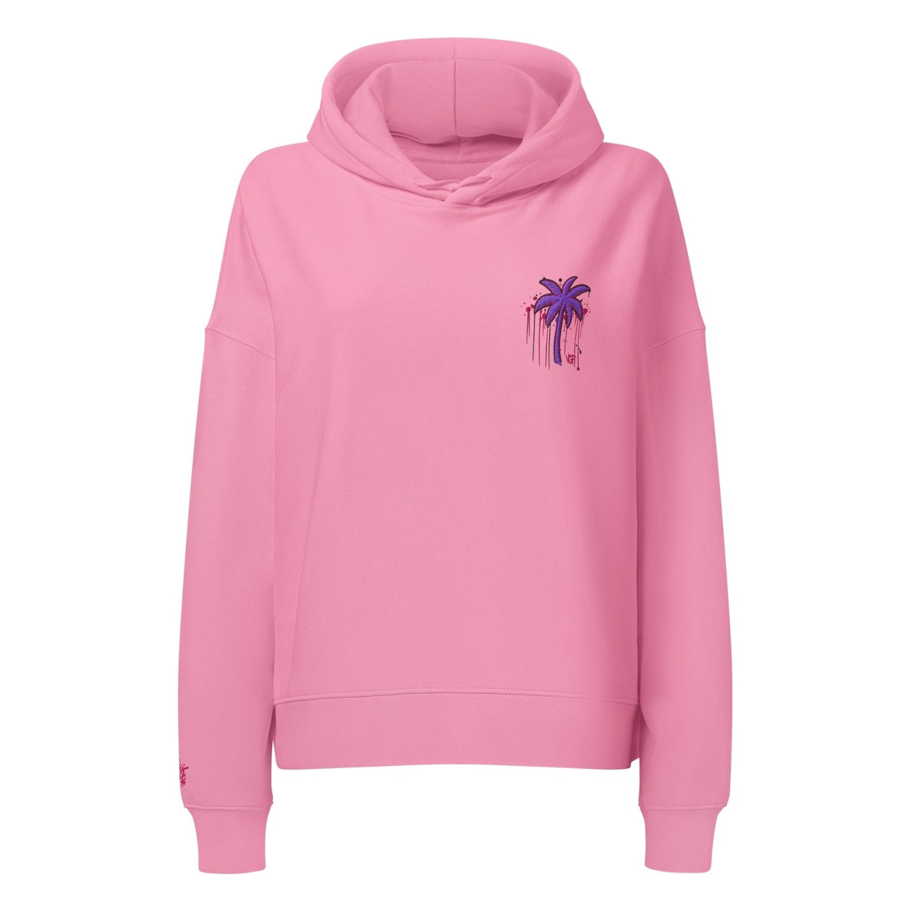 VGF Divine Embroidered Women’s organic hoodie - Vital glow fit