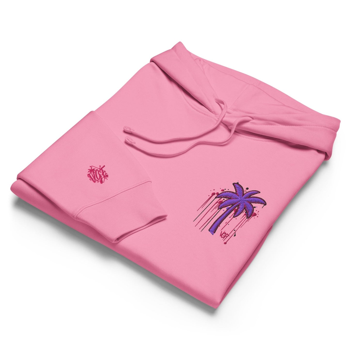 VGF Divine Embroidered Women’s organic hoodie - Vital glow fit