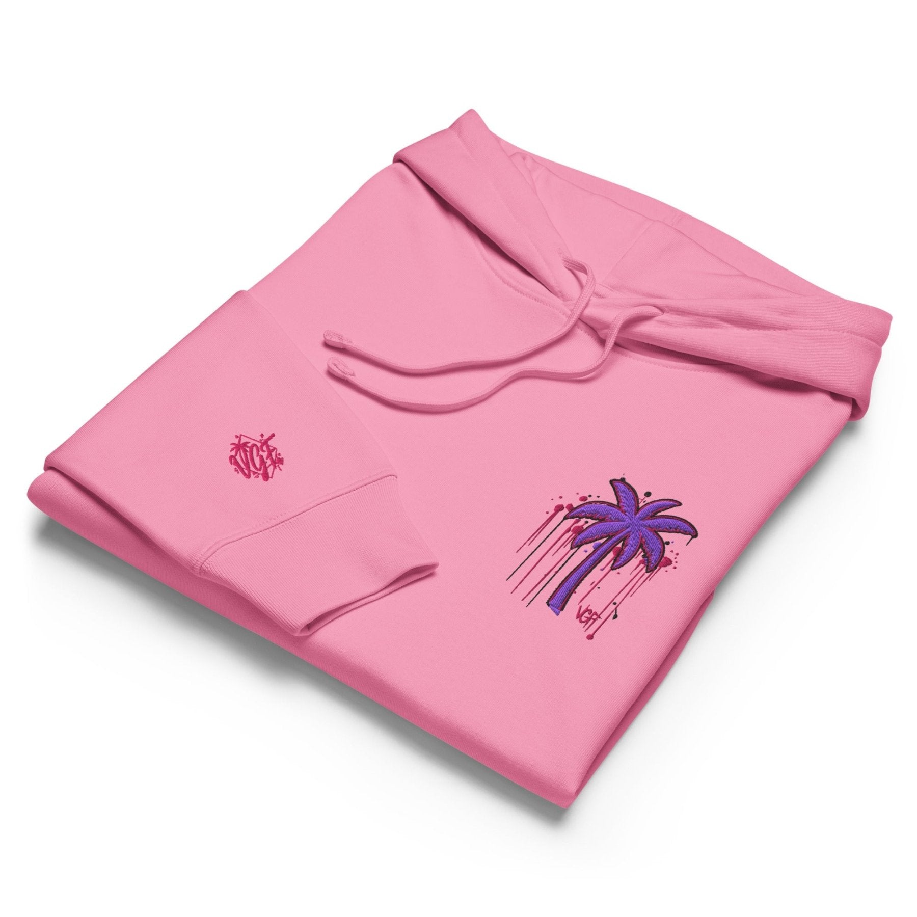 VGF Divine Embroidered Women’s organic hoodie - Vital glow fit